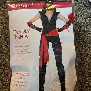 Deadly ninja woman costume